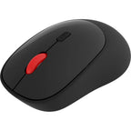 Amaze Clicket A710 Wireless Mouse, Dual Wireless Bluetooth and 2.4GHz, Adjustable 800/1200/1600 DPI, 4 Buttons, Silent Touch, 68g, Black
