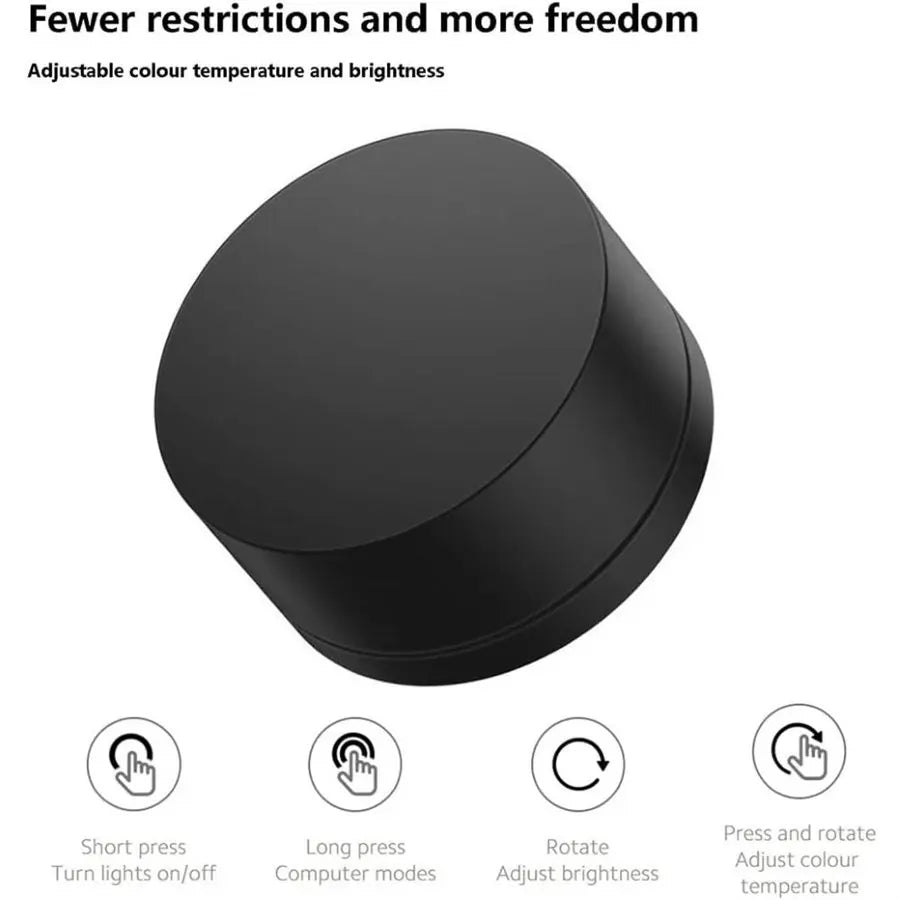 Xiaomi Mi Computer Monitor Light Bar Monitor Light, Asymmetrical Light, Variable Brightness and Color Temperature, Ra95 Color Rendering, Wireless Remote Control, USB Type-C