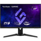 ViewSonic XG2709A 27' Gaming Monitor, 240Hz, 1ms MPRT, FHD 1920x1080, IPS, FreeSync and G-Sync Compatible, HDR10