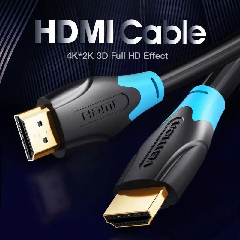 Vention HDMI Cable, 10M, 4K At 60Hz, High Speed With Ethernet, 3D Vision, HDR, AACBL