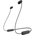 Sony WI-C100 Wireless In-Ear Bluetooth Headphones with Built-in Microphone | Black