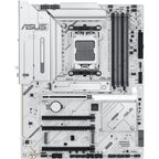 ASUS X870 MAX GAMING WIFI7 W AMD AM5 ATX Motherboard, DDR5, PCIe5.0 x16 Q-Release, 3x M.2, USB4 Type-C, 2.5Gb LAN, Aura Sync, White