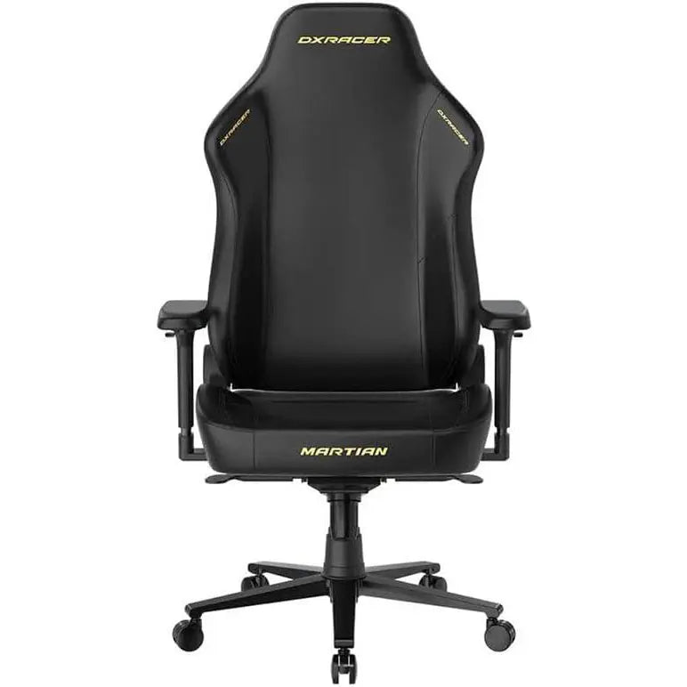 DXRACER MARTIAN Series Smart Electric Gaming Chair, Lumbar Support Airbag, 4D Armrests, LED Light, Magnetic Head Pillow, Martian Black, Plus/XL