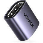 UGREEN 90592 HDMI 2.1 Female to Female Coupler, 8K@60Hz, 4K@120Hz, HDR, ARC, Dolby Vision, HDCP2.3, Aluminum-Plated Housing