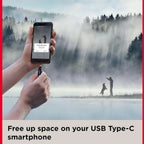 SanDisk Ultra Dual Drive Go USB Type-C Flash Drive 512GB Up To 150MB/s Black SDDDC3-512G-G46