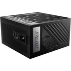 MSI MPG A850G PCIE5 850W Power Supply, Full Modular, 80+ Gold, Active PFC, Japanese 105C Capacitors, Flat Cables
