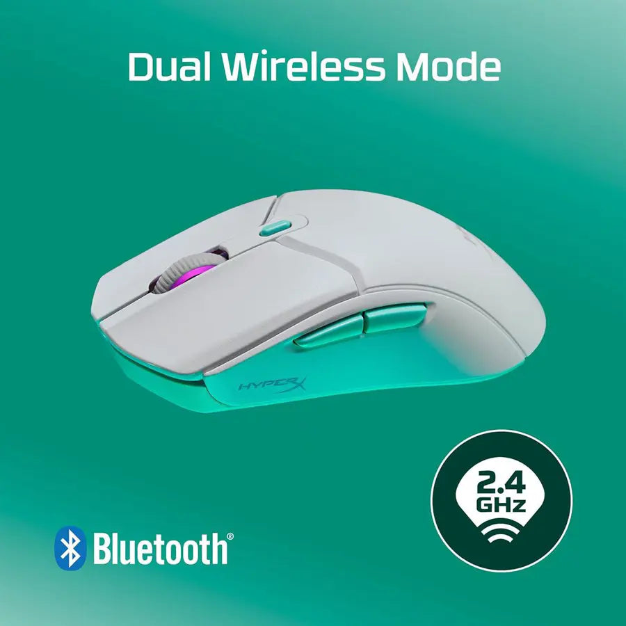 HyperX Pulsefire Haste 2 Core Wireless Gaming Mouse Dual Wireless, Custom Core Sensor, Up To 100h Battery, Lightweight 70g, Black 8R2E6AA
