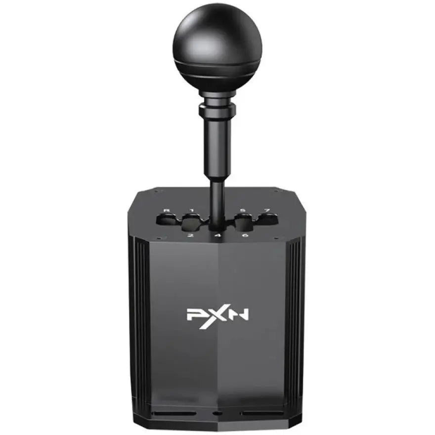 PXN SF U Gaming Gear Shifter, 7+R Design, Push-Down 7th and R, Slot-Guided Shifting, 16-Bit Angle Sensor