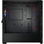 Cougar Duoface Pro RGB Gaming Mid Tower Case, 390mm GPU Support, Built-In RGB Fan Controller Up to 6 Fans, Two Front Panels Mesh and Tempered Glass, Black