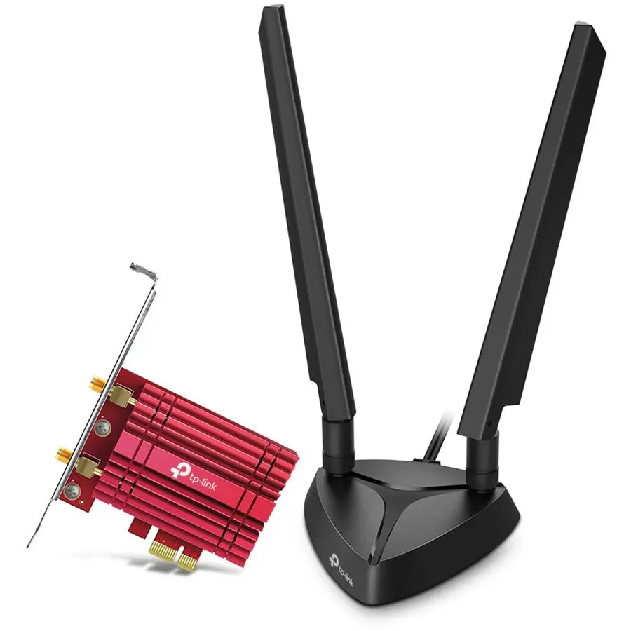 TP-Link Archer TXE75E AXE5400 Wi-Fi 6E Bluetooth 5.3 PCIe Adapter Tri-band