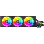 Cougar Poseidon Elite 360 ARGB White CPU Cooler, High Performance ARGB AIO Liquid Cooler, Black