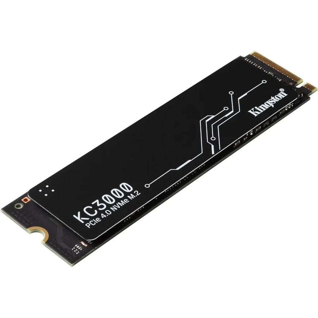 Kingston KC3000 Solid State Drive, 1TB, PCIe 4.0 X4 NVMe, M.2 2280, 7,000MB/s Read, SKC3000S/1024G