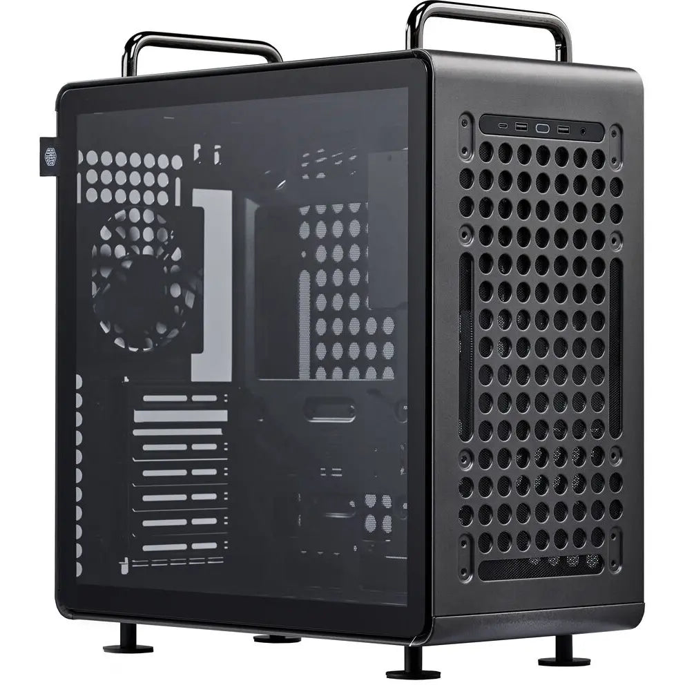 Cooler Master QUBE 540 High-Airflow ATX Mid-Tower Case, Q540-MGNN-S00, Stardust Iron