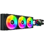 Cougar Poseidon Elite 360 ARGB White CPU Cooler, High Performance ARGB AIO Liquid Cooler, Black