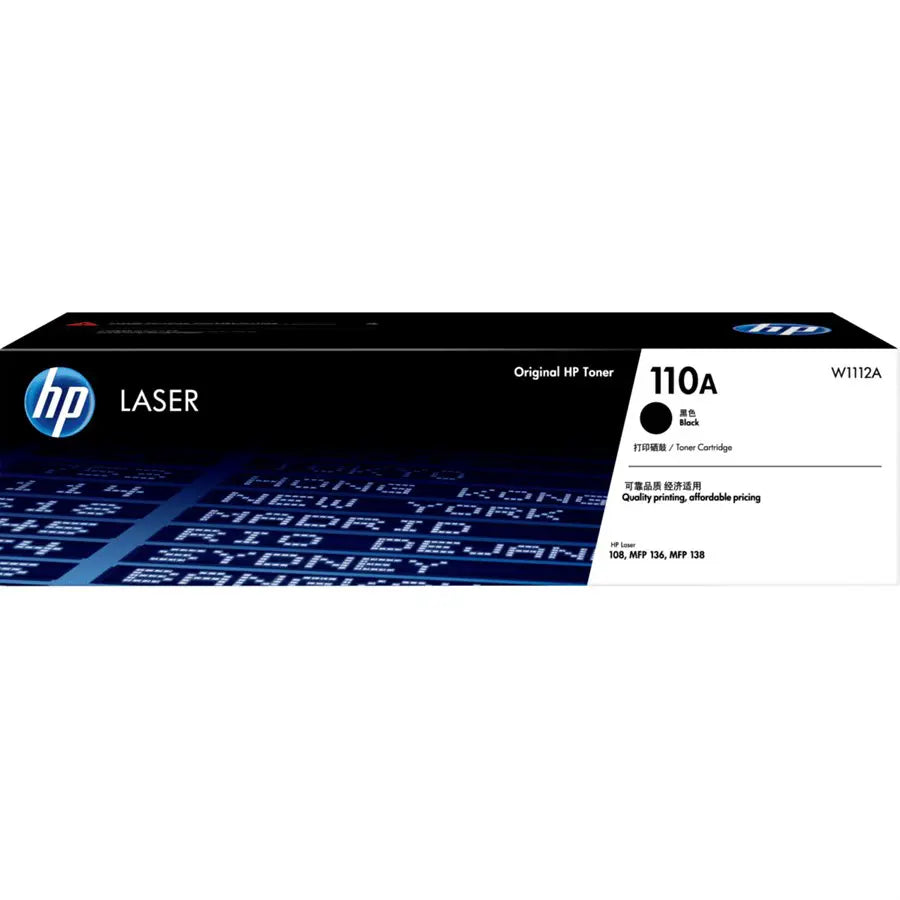 HP 110A Black Original Laser Toner Cartridge