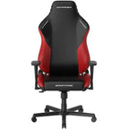 DXRacer Drifting Series Gaming Chair, Racing Style, Cooling Gel Headrest, Lumbar Pillow, 3D Armrests, 90-135 Degree Recline, EPU Leatherette, Black Red, Regular / L