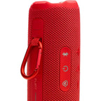 JBL Flip 7 Portable Bluetooth Speaker Red JBLFLIP7RED, AI Sound Boost, 25W Woofer, 10W Tweeter, Up To 16 Hours Playtime, Auracast Multi-Speaker