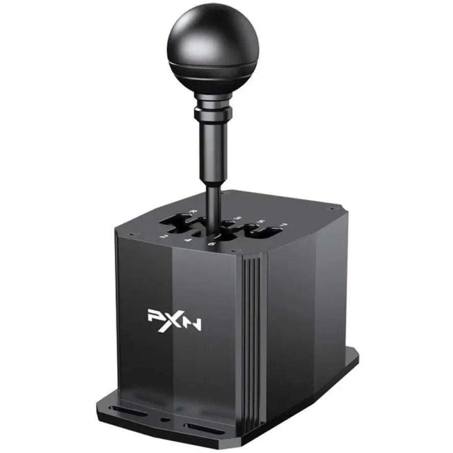 PXN SF U Gaming Gear Shifter, 7+R Design, Push-Down 7th and R, Slot-Guided Shifting, 16-Bit Angle Sensor