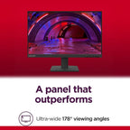Lenovo L22-4e 21.5 Inch IPS FHD Monitor, 100Hz, 99% sRGB, 1300:1, HDMI and VGA, Black