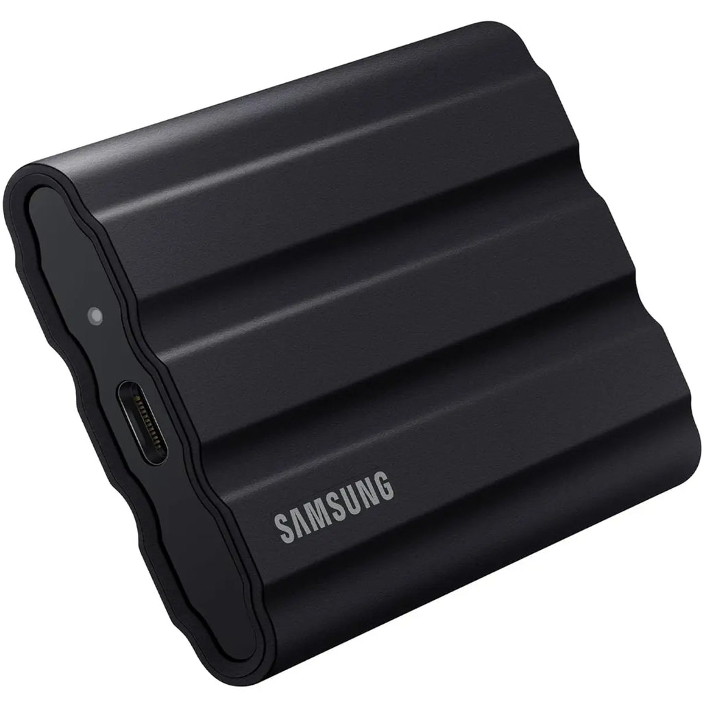 Samsung T7 Shield Portable SSD 1TB External SSD, USB 3.2 Gen2, Up To 1,050MB/s, IP65 Water and Dust Resistant, MU-PE1T0S, Black