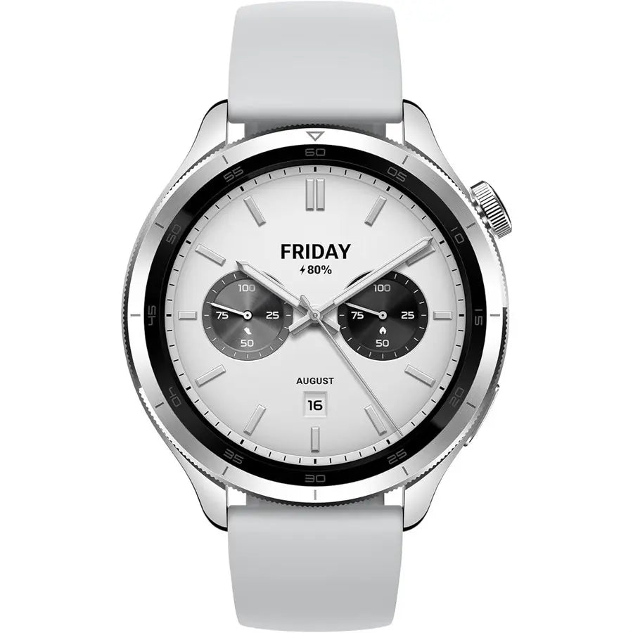 Xiaomi Watch S4 Smartwatch, 1.43 Inch AMOLED Display, 466x466, 60Hz, Silver
