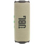 JBL Flip 7 Portable Bluetooth Speaker Sand JBLFLIP7SAND, AI Sound Boost, 25W Woofer, 10W Tweeter, Up To 16 Hours Playtime, Auracast Multi-Speaker