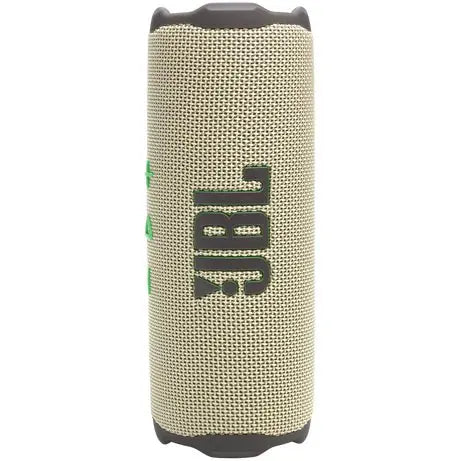 JBL Flip 7 Portable Bluetooth Speaker Sand JBLFLIP7SAND, AI Sound Boost, 25W Woofer, 10W Tweeter, Up To 16 Hours Playtime, Auracast Multi-Speaker