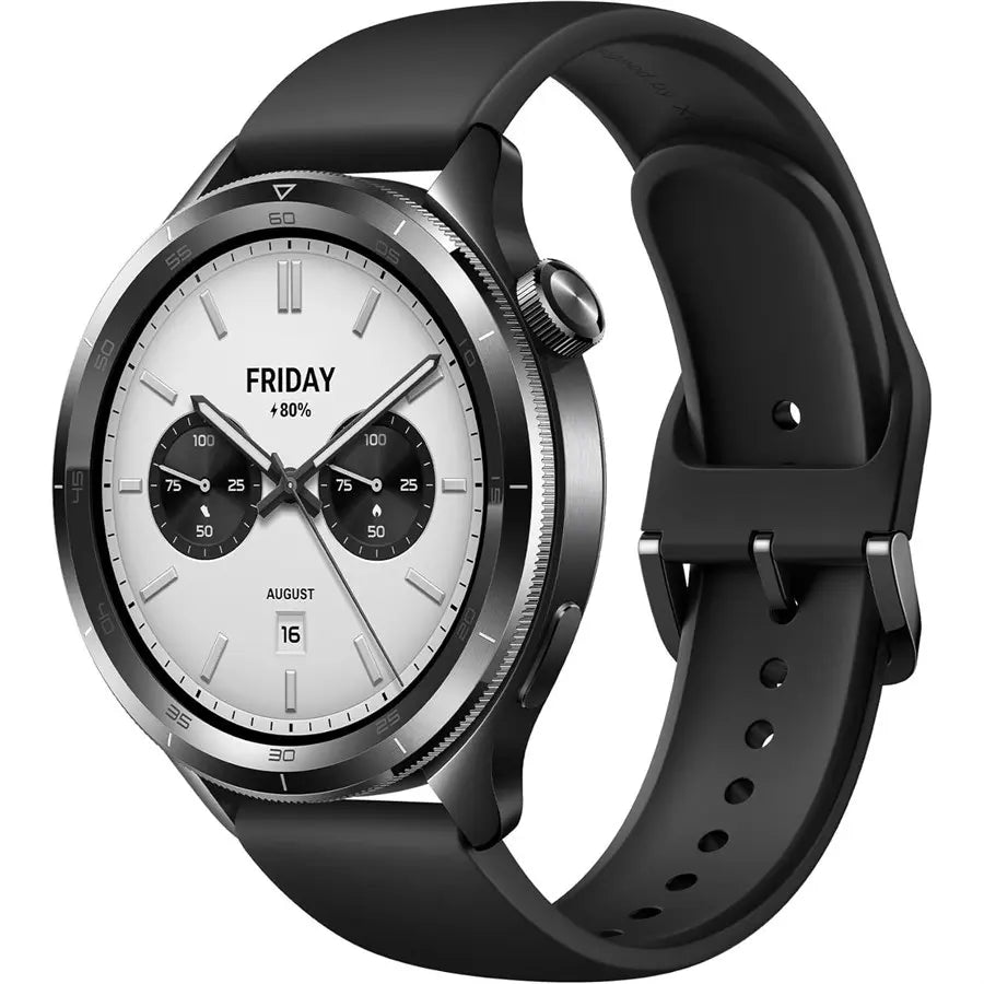 Xiaomi Watch S4 Smartwatch M2425W1, 1.43 Inch OLED Display, 466x466, 60Hz, NFC, Bluetooth Calls, Gesture Control, 150+ Sports Modes, 15-Day Battery, HyperOS, Alexa, Black
