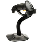 Zebra Symbol LS2208 - 1D Handheld Barcode Scanner with Stand and USB Cable, Long-Range Laser, High-Density Barcode Support, Ergonomic Lightweight Design