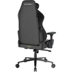 Dxracer CRAFT Series Cloud Comfort Gaming Chair, CloudSense Layered Sponge, Zero-Pressure Headrest, 2D Lumbar Support, 4D Armrests, 15° Rocking, Black, Plus/XL