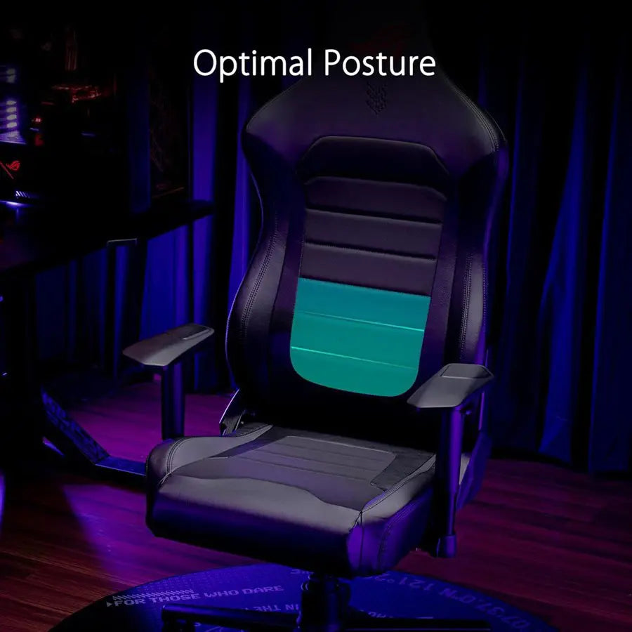ASUS ROG Aethon Gaming Chair, Premium Steel Frame, Dual-Density Seat Cushion, 2D Armrests, Integrated Lumbar Support