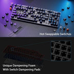 Asus ROG Strix Scope II 96 Wireless Gaming Keyboard Black, NX Snow Switches