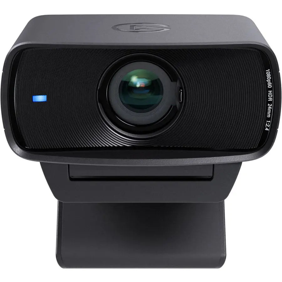 Elgato Facecam MK.2 Webcam, 1080p60, Fixed Focus, 84 Degree FOV, USB-C, HDR, Uncompressed Video, Low Latency, Sony Starvis Cmos Sensor, Black