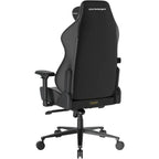 Dxracer CRAFT Series Cloud Comfort Gaming Chair, CloudSense Layered Sponge, Zero-Pressure Headrest, 2D Lumbar Support, 4D Armrests, 15° Rocking, Black, Plus/XL