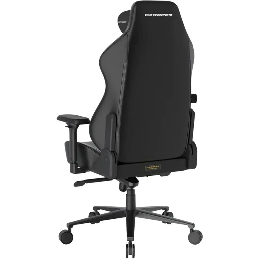 Dxracer CRAFT Series Cloud Comfort Gaming Chair, CloudSense Layered Sponge, Zero-Pressure Headrest, 2D Lumbar Support, 4D Armrests, 15° Rocking, Black, Plus/XL