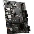 MSI PRO H610M-E Motherboard, LGA1700 Socket, DDR5 Up To 5600MHz, PCIe 4.0, Micro-ATX