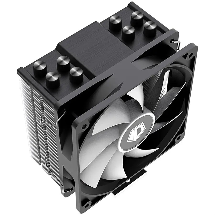ID-COOLING SE-214-XT ARGB Black – 4 Heat Pipes, 120mm ARGB PWM Fan, 180W TDP CPU Air Cooler