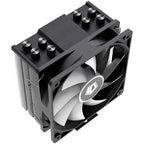 ID-COOLING SE-214-XT ARGB Black – 4 Heat Pipes, 120mm ARGB PWM Fan, 180W TDP CPU Air Cooler