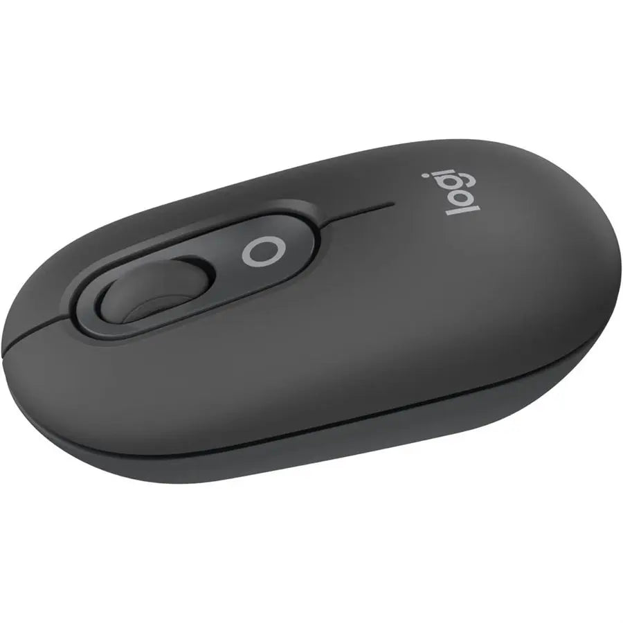 Logitech POP Mouse Wireless Mouse, High Precision Optical Tracking, 1000-4000 DPI, 4 Buttons, Multi-Device 3 Easy-Switch, Graphite 910-007401
