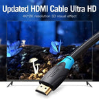 Vention HDMI Cable, 10M, 4K At 60Hz, High Speed With Ethernet, 3D Vision, HDR, AACBL