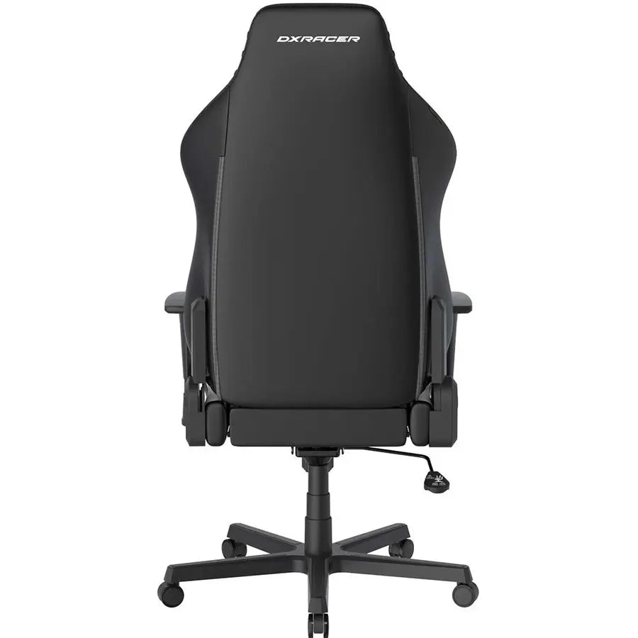 DXRacer Drifting Series Gaming Chair, Racing Style, Cooling Gel Headrest, Lumbar Pillow, 3D Armrests, 90-135 Degree Recline, EPU Leatherette, Black White, Regular / L