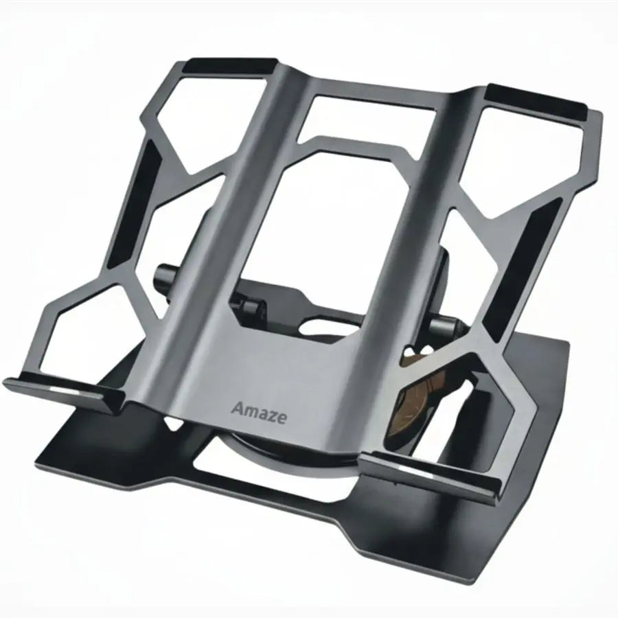Amaze A540 Battle Gear Aluminum Alloy 360 Degree Laptop Stand, Fully Rotational, Premium Silicon Grip, For Laptops Till 17.3 Inch