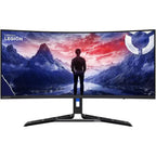 Lenovo Legion R34w-30 Gaming Monitor, 34-inch VA Curved, 3440 x 1440 WQHD, 180Hz, 0.5ms MPRT, AMD FreeSync Premium, HDR10, 1500R, 2x3W Speakers, Black