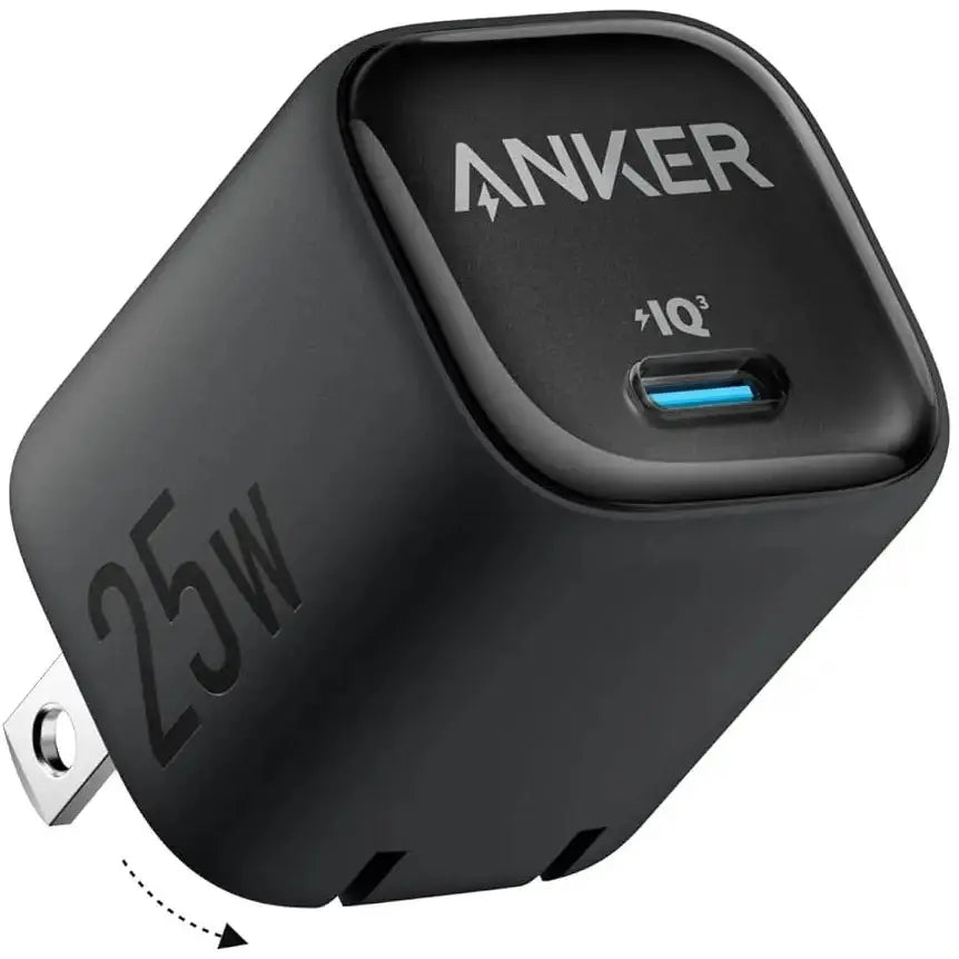 Anker 25W USB C Wall Charger - Supports PPS Fast Charging - Black - A2656J11