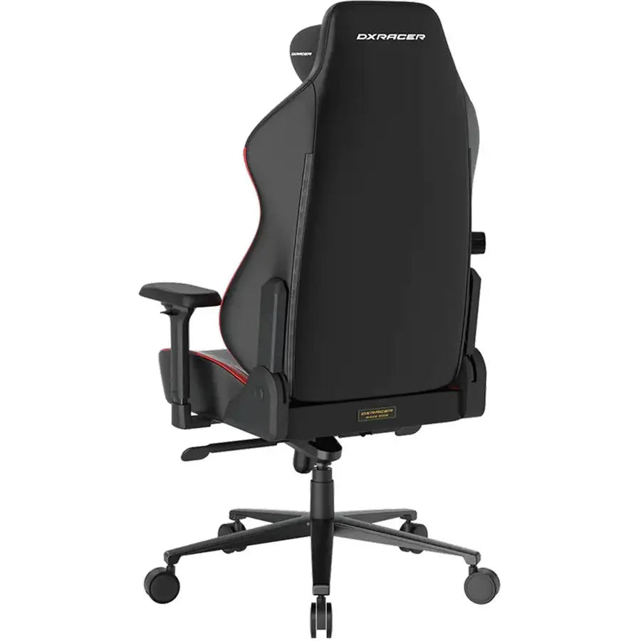Dxracer CRAFT Series Cloud Comfort Gaming Chair, CloudSense Layered Sponge, Zero-Pressure Headrest, 2D Lumbar Support, 4D Armrests, 15° Rocking, Black Red, Plus/XL