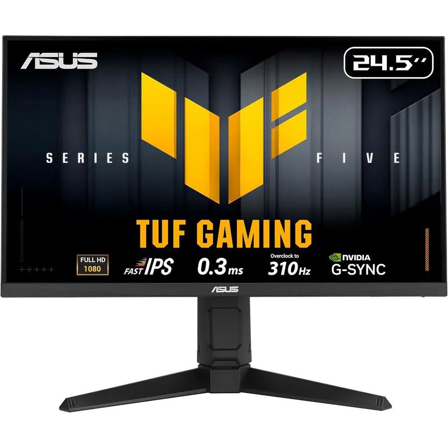 ASUS TUF Gaming Series 5 VG259QMRL5A Gaming Monitor, 24.5-inch Full HD, Fast IPS, 310Hz, 0.3ms, DisplayHDR400, 99% sRGB, FreeSync Premium and G-Sync Compatible