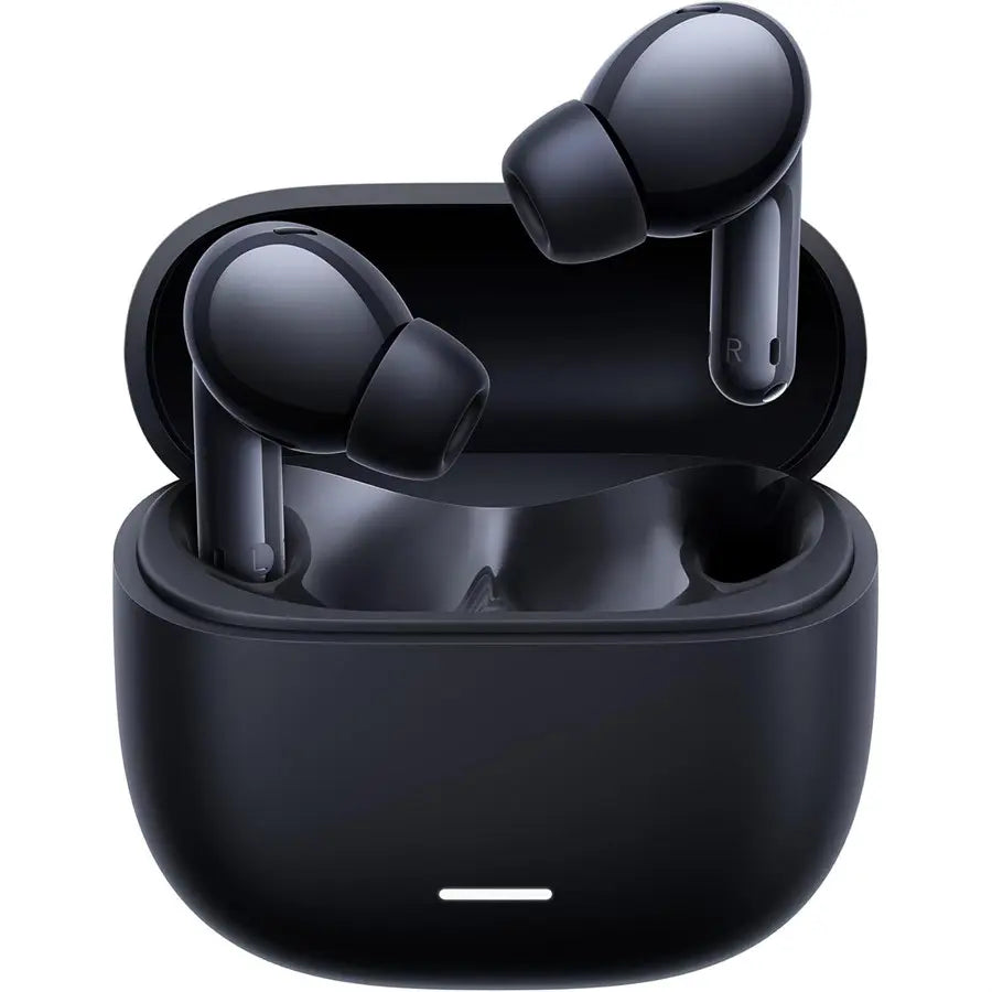 Xiaomi Redmi Buds 6 Lite In-Ear Headphones, 40dB ANC, AI Noise Cancellation, 12.4mm Titanium Membrane, 4 Sound Settings, 37H Battery, Google Fast Pair, Black