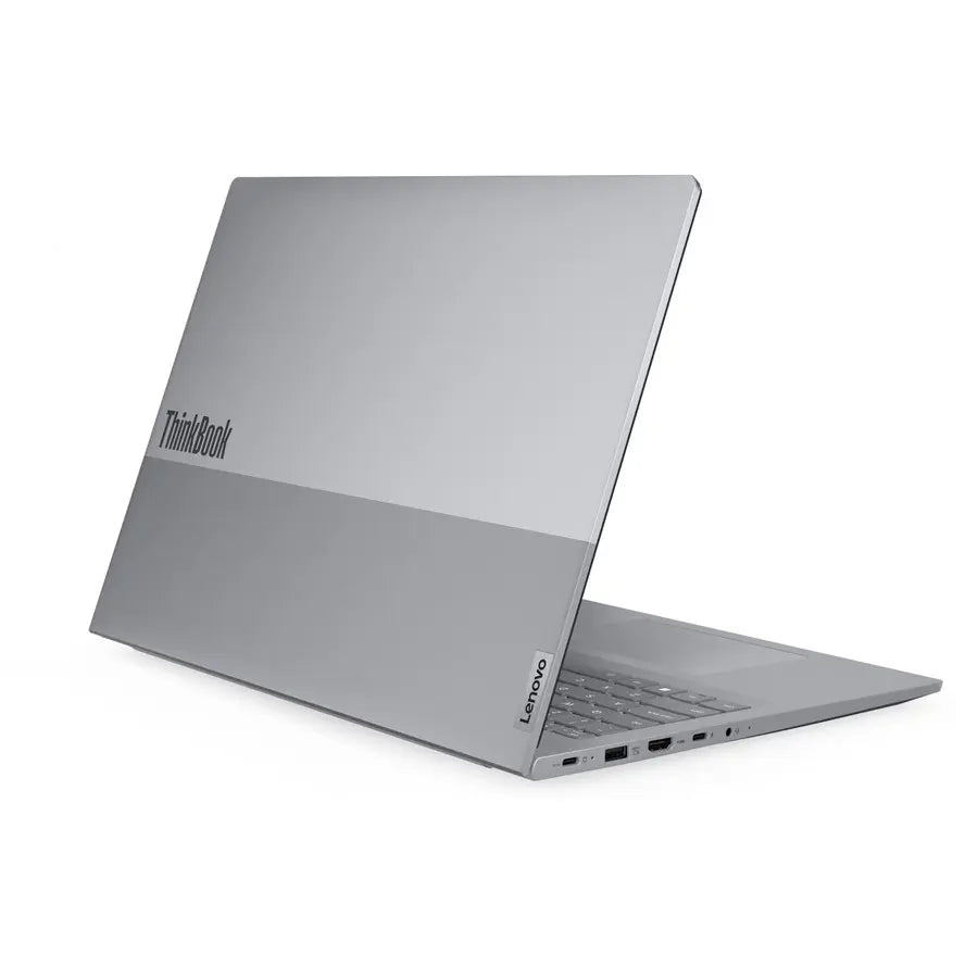 Lenovo ThinkBook 16 Gen 8 Laptop Intel Core Ultra 7 255H, 16" WUXGA IPS, 16GB DDR5-5600, 512GB SSD, Integrated Intel Arc Graphics, Backlit Keyboard, Fingerprint Reader, FHD Camera, Wi-Fi 6E, Arctic Grey