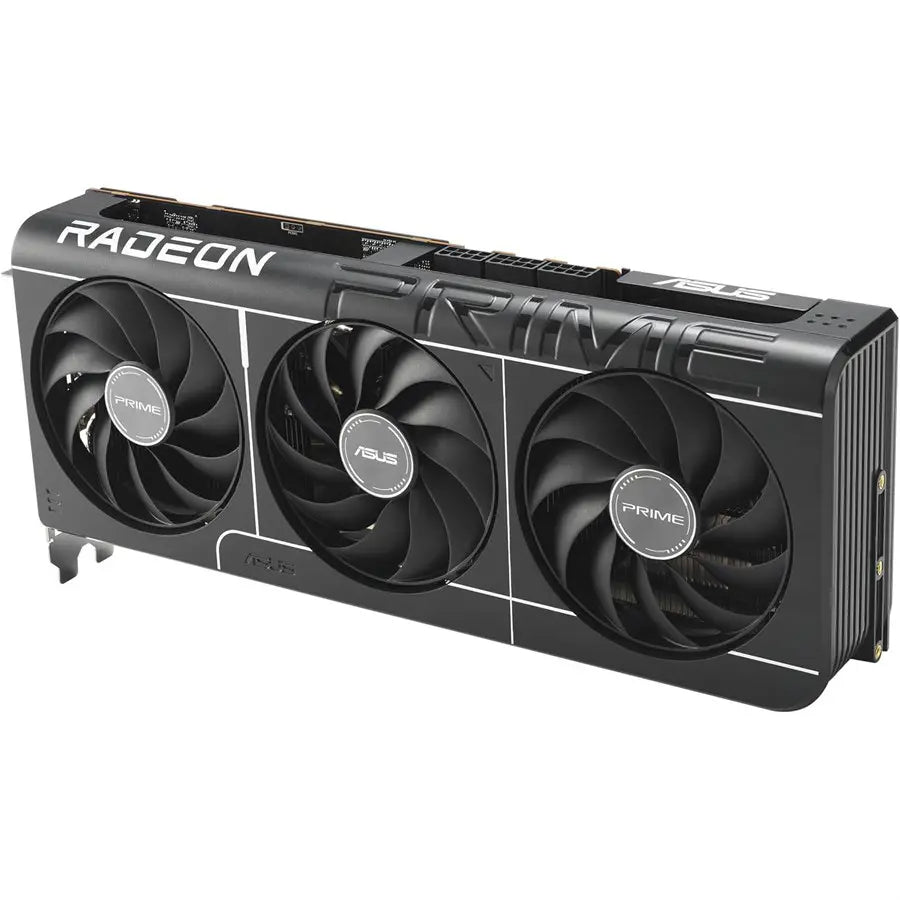 ASUS Prime Radeon RX 9070 XT OC Edition Graphics Card, 16GB GDDR6, PCI Express 5.0, HDMI 2.1b and 3x DisplayPort 2.1a, 2.5 Slot, PRIME-RX9070XT-O16G
