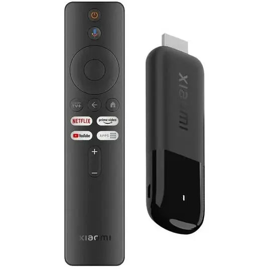 Xiaomi TV Stick 4K 2nd Gen, Quad-Core Cortex-A55, 2GB RAM, 8GB Storage, Dolby Vision and HDR10+, Dolby Atmos and DTS:X, Dual-Band Wi-Fi 6, Google TV